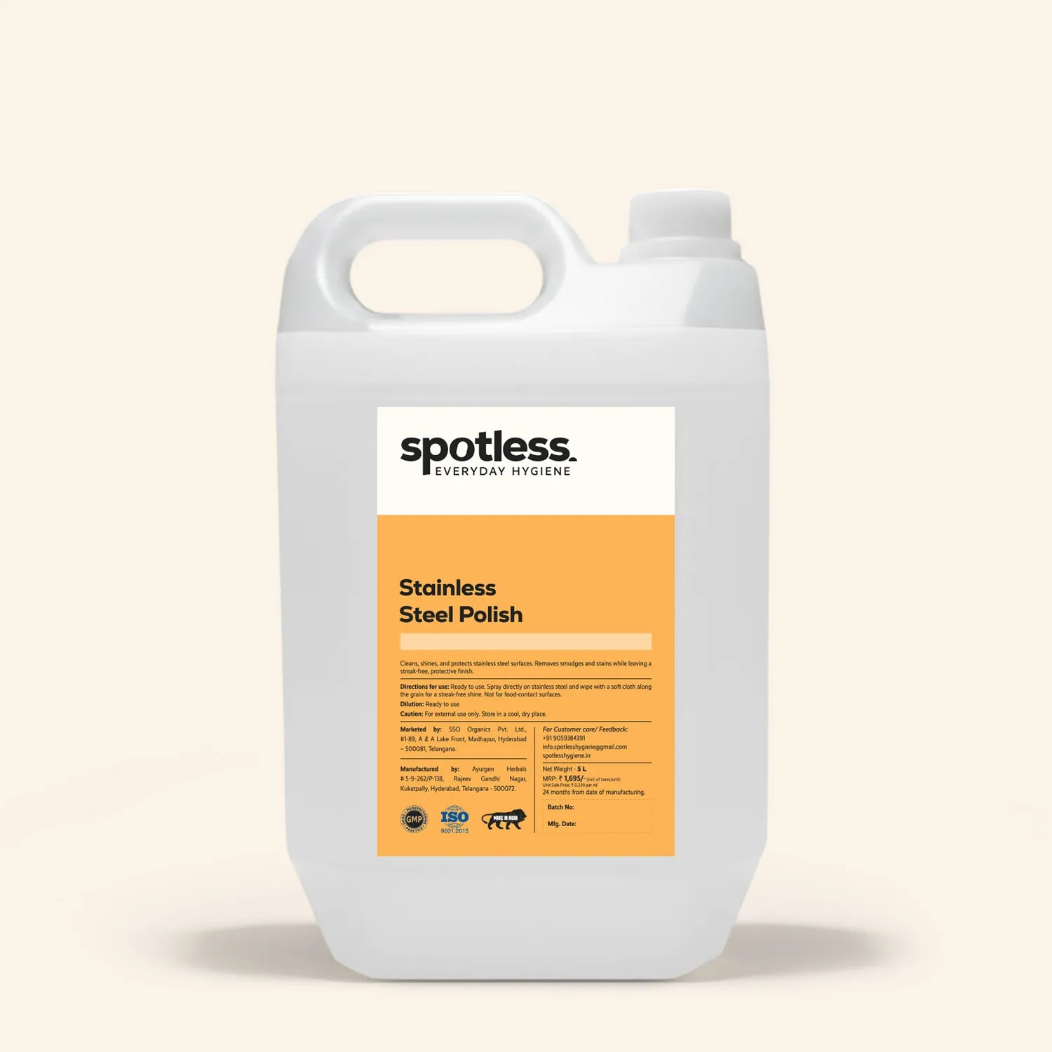 Stainless Steel Polish (RC-10P)