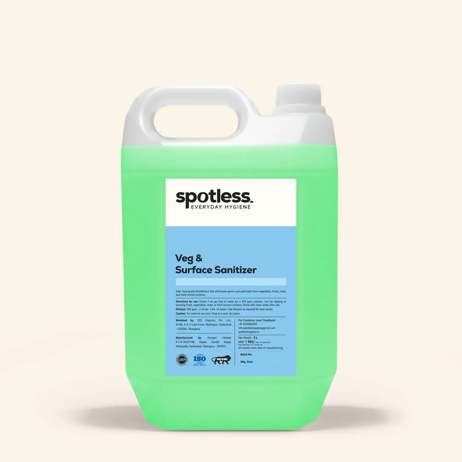 Veg & Surface Sanitizer (KH-5)